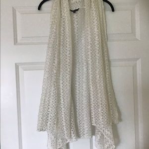 Cream vest